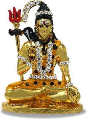 Tranduious Bole Nath Shiv Shankar Car Dashboard Decorative Showpiece  -  7.5 cm