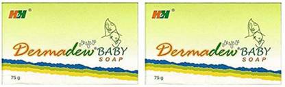 Dermadew Baby Soap(Pack Of 2*75 GM) 150 Gm