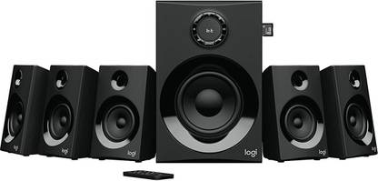 Logitech Z607160 Watt 5.1 Channel Wireless Bluetooth Surround Sound Speaker (Black) 160 W Bluetooth Home Audio Speaker