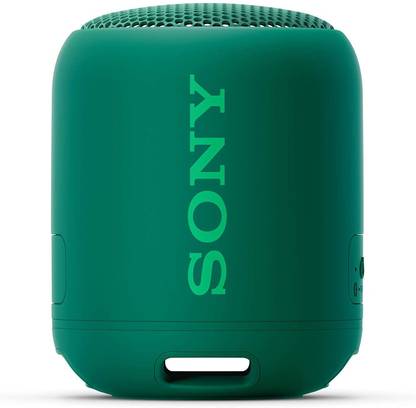 SONY SRSXB12 Wireless Bluetooth Waterproof Extra Bass Speaker with 16 Hours Battery Life – Green 80 W Bluetooth Speaker