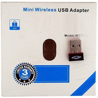 Voltegic ®2.4GHz, 802.11b/g/n USB 2.0 Wireless Mini Wi-Fi Network Adapter USB Adapter