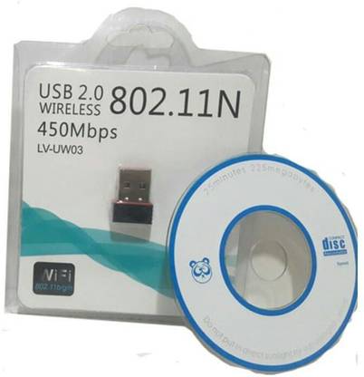 VibeX ®Wireless N Nano USB Adapter Speed up to 300 Mbps USB Adapter