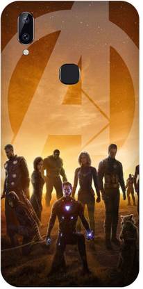 Bluvver Back Cover for Vivo Y83 Pro/1726 Printed Avenger Mobile Back Cover