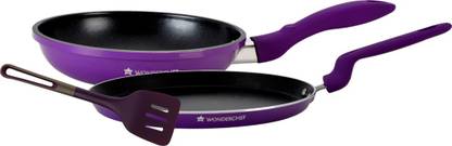 WONDERCHEF 3 Pc Elite FD Set Induction Bottom Non-Stick Coated Cookware Set