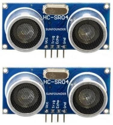 ERHIndia HC-SR04 Ultrasonic Distance Sensor Module (Set Of 2) Electronic Components Electronic Hobby Kit