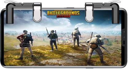 Allmusic Heapn & Best PUBG Small Trigger Game Grip Extended Handle Game Controller Mobile Games PUBG Controller Mobile Game Trigger for Android, L1R1 Fire and Aim Button PUBG Trigger Shooter Gamepad That Works On Android and IOS Phones Gaming Accessory Kit (For Android, iOS)  Gaming Accessory Kit