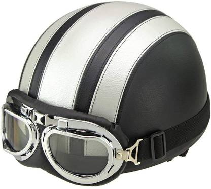 FidgetGear powersports-Helmets Motorcycle Helmet Open Face Half Visor Protection Goggles Saf Motorbike Helmet