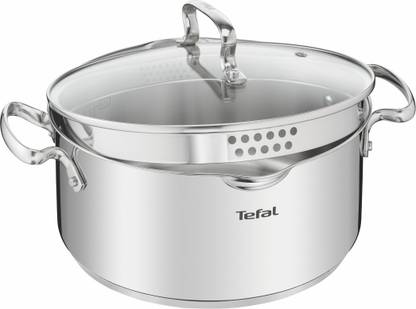 Tefal Duetto Plus Stew Pot 24 Cm Pot 24 cm diameter 4.7 L capacity with Lid