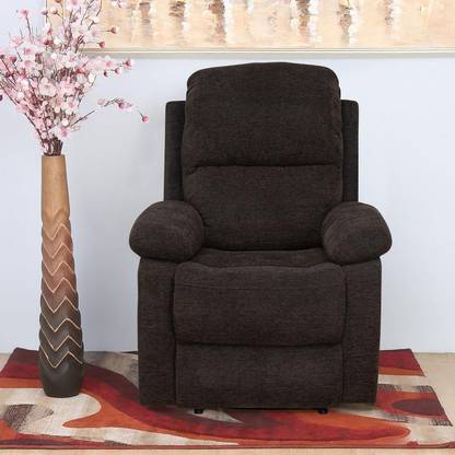 @Home by nilkamal Jason Fabric Manual Recliner