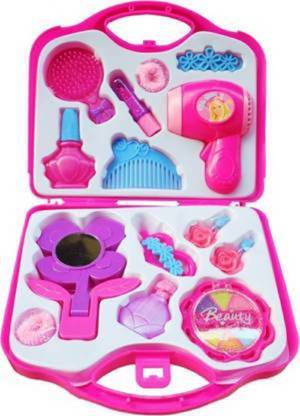 Aarohi Collections Dream Beauty Makeup Set Suitcase Kit Toys For Kids