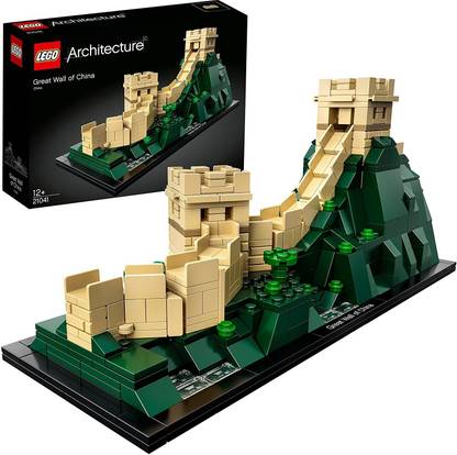LEGO Architecture Great Wall of China Building Blocks for 12+ Yrs (551 Pcs)