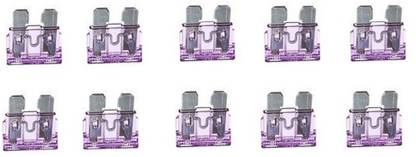 PANISTHA 35 AMP Blade Fuse 10 Pieces Standard Size Blade Fuse -35 AMP(Pack of 10) Electrical Fuse