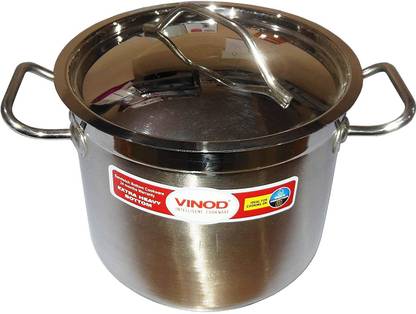 VINOD STOCK POT Pot 14 cm diameter 7.5 L capacity with Lid