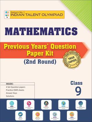 Indian Talent Olympiad - National Mathematics Olympiad Previous Year Question Paper Round 2 - Class 9