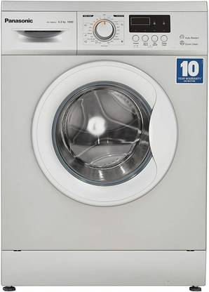 Panasonic 6 kg Fully Automatic Front Load Washing Machine with In-built Heater Grey