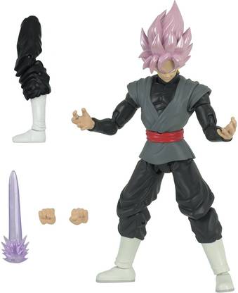 Dragon Ball Super Star Saiyan ROS Goku Black Action Figure, Rose Goku Black
