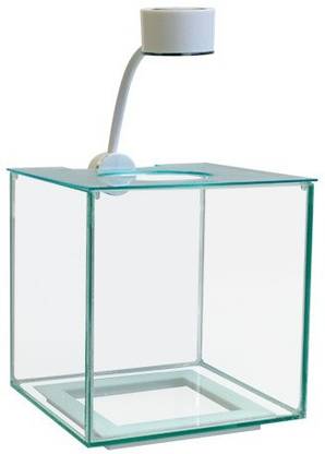 Marina Cubus Glass Betta Kit Cube Aquarium Tank