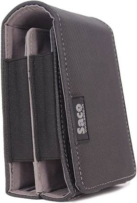 Saco Pouch for Western Digital WD 1TB/2TB My Passport Hard Disk Drive Case (Maximum Size 12.5 x 8.8 cm)