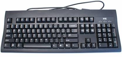 WYSE KU-8933 Wired USB Standard Desktop Keyboard Compatible with Desktop, Laptop, Mac