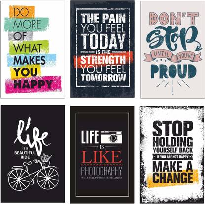 motivational poster for study room,motivational poster for students,motivational poster, motivational poster for wall Paper Print