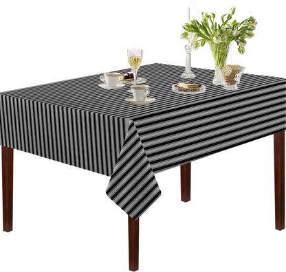 OASIS Striped 6 Seater Table Cover