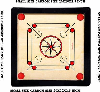 agarwal sports Super quality Small 50.8 cm Carrom Board