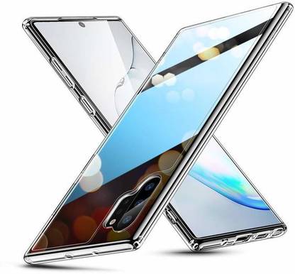 CASE CREATION Back Cover for Samsung Note 10 Plus Transparent Silicone Full Protection TPU Back Case Shockproof