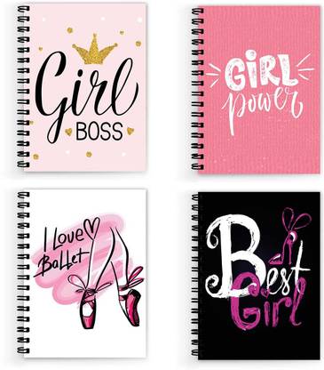 VPRINT QUALITY notebook girly A5 Notebook Unruled 160 Pages