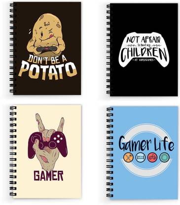 VPRINT QUALITY cool notebooks for boys A5 Note Book Unruled 160 Pages