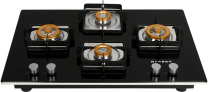 FABER Top HTG 754 CRS BR CI Glass Automatic Hob