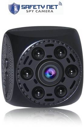Safetynet Wireless Invisible Night Vision Motion Detection WiFi P2P Mini Camera 320 Hours Recording in 128 Gb Sd Card Security Camera