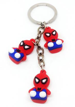 Arkanum 1130 3 Spiderman Marvels Avengers Infinity War Rubber Keyring Key Chain