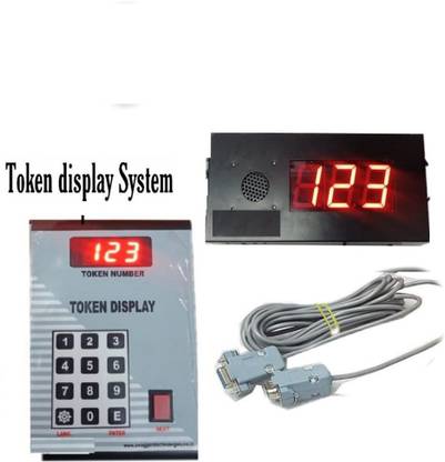 Security Store PRIME TOKEN DISPLAY WITH MULTI LANGUAGE VOICE ANNOUNCEMENT PRIME TOKEN DISPLAY Indoor PA System