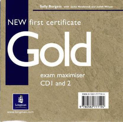 New First Certificate Gold Exam Maximiser CD 1-2