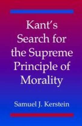Kant's Search for the Supreme Principle of Morality