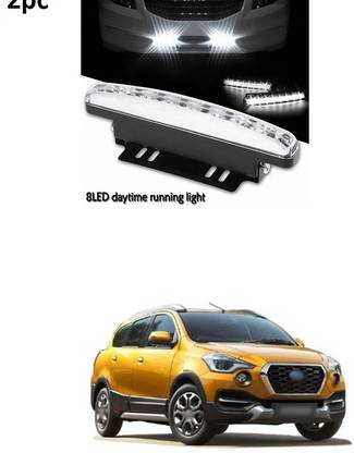 XZRTZ Car Daylight Day Time Daytime Running Light DRL 8 LED Super White Bright Light A48 Car Fancy Lights