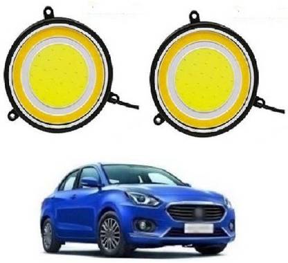 ACCESSOREEZ Round Shape COB LED DAYTIME RUNNING LIGHT ( DRL ) GXP26 Waterproof Car Fancy Lights ( WHITE , YELLOW ) Car Fancy Lights