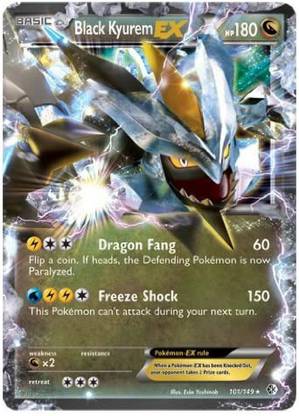 POKEMON Black Kyurem-EX (101/149)