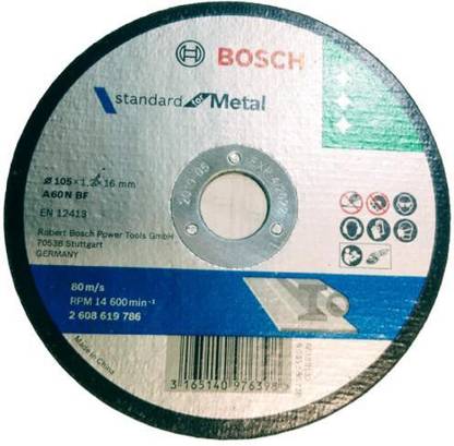 BOSCH 2608619786 4 Inch Metal Cutting Wheel Metal Cutter