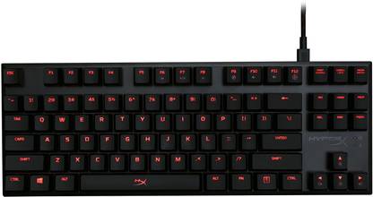 HyperX Alloy FPS PRO Mechanical Gaming Keyboard,MX Blue-NA Key Wired USB Standard Gaming Keyboard Compatible with Desktop, Laptop, Mac