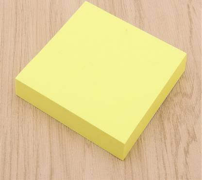 fdfgasjk Sticky Notes 10 Sheets Regular, 1 Colors