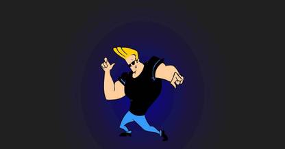 Cartoon Poster |Johnny Bravo |Macho Barvo Cartoon Character | Decorative Wall Poster| Poster for School/Drawing Room/Anganwadi| High Resolution 300 GSM Poster(Multicolor) Paper Print