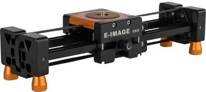E-Image ES35 Video DSLR Camera Slider Extendable Double Travel Distance on Tripod Track Dolly Rail Slider Tripod