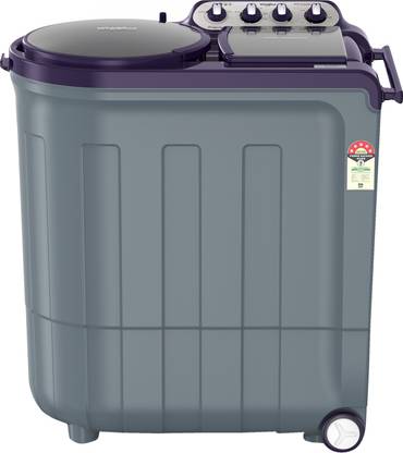 Whirlpool 8.5 kg 5 Star, Power Dry Technology Semi Automatic Top Load Washing Machine Grey, Purple