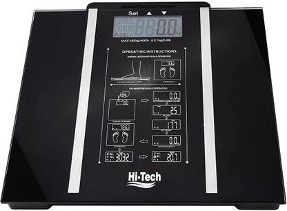 HI-TECH digital body analyzer scale Weighing Scale