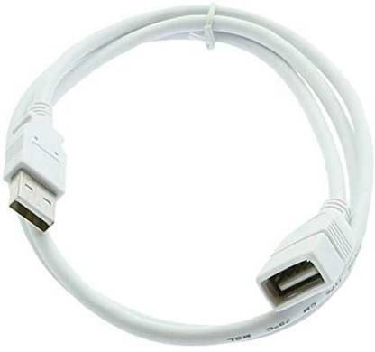 TERABYTE Power Sharing Cable 1.5 m USB High - Speed Extension Cable (1.5M, White)