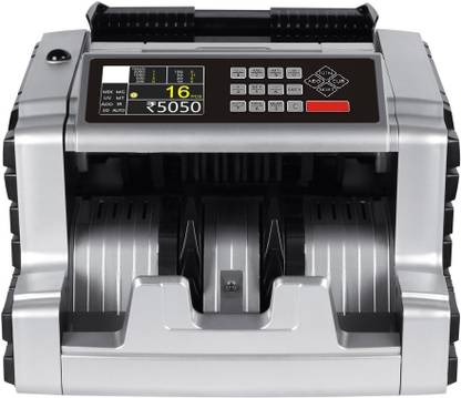 Drop2Kart Mix Denomination Bill Counter with Dual LCD + LED Display, UV/MG/MT/IR FakeNote Detection and Supports All Old & New INR Note Counting Machine