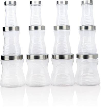 Steelo Plastic Grocery Container  - 250 ml, 550 ml, 1200 ml