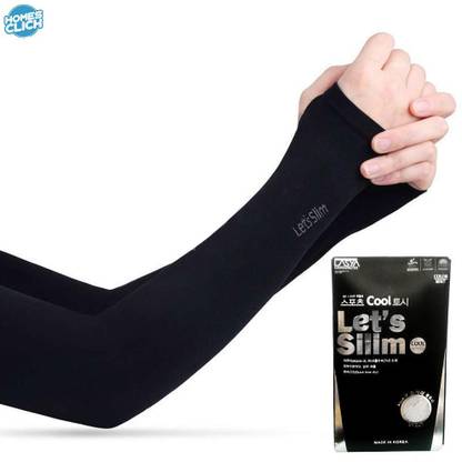 let's silim Polyester Arm Sleeve For Men & Women