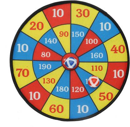 THE DODO STORE Velcro Dart Board Max Point 200 Board Game Accessories